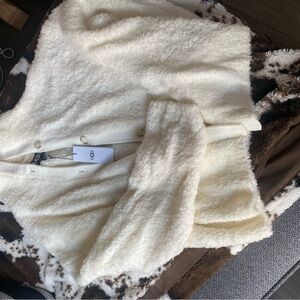 UGG Cream Textured Sweater